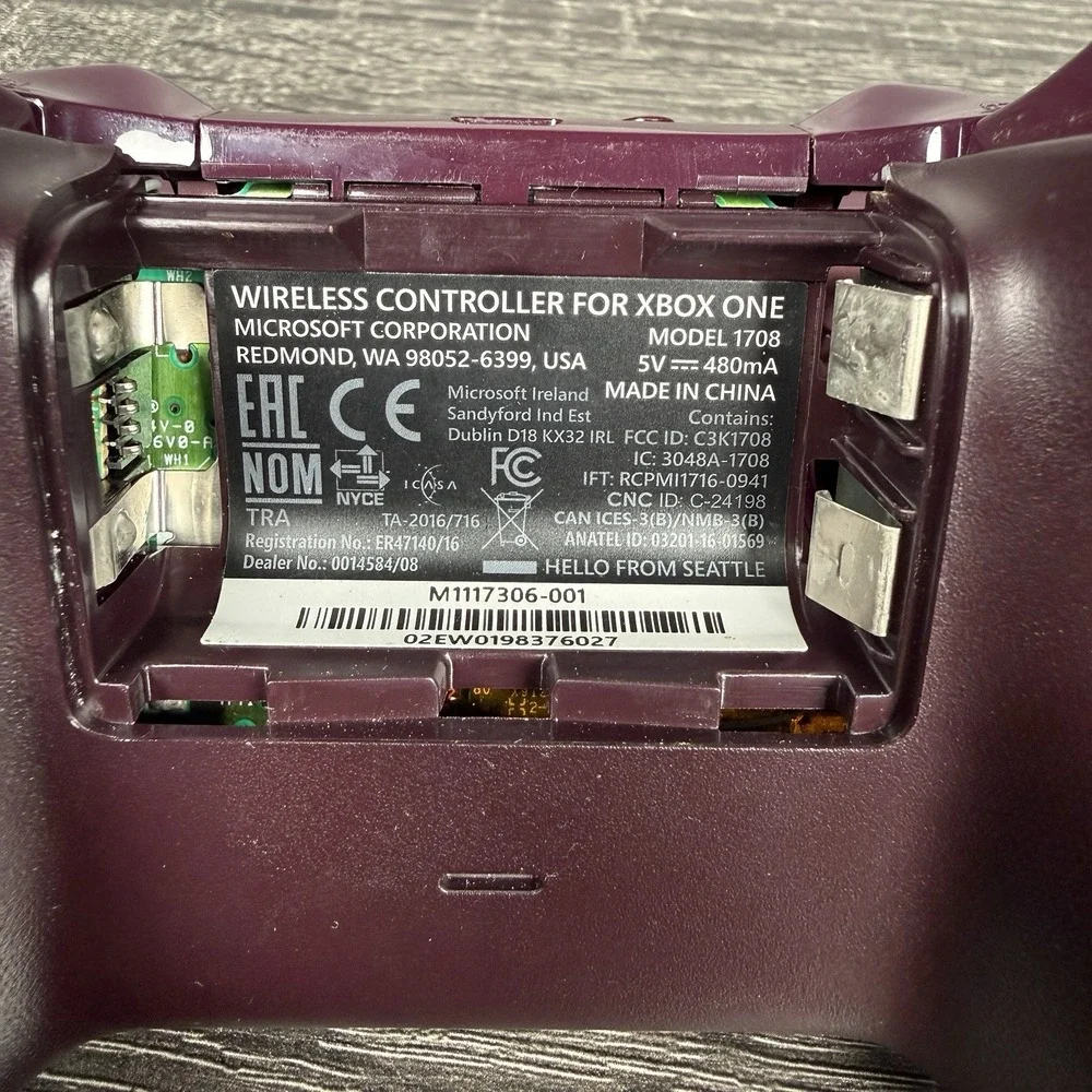 Xbox One Wireless Controller Model 1708 Phantom Magenta Special Edition Tested